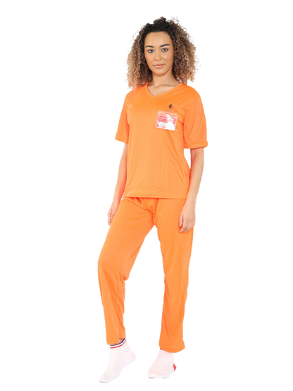 Women's Orange Prisoner Costume