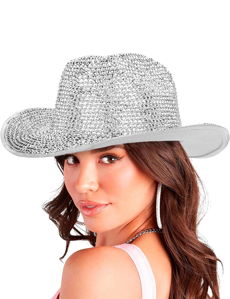 Unisex Festival Disco Diamond Cowboy Hat
