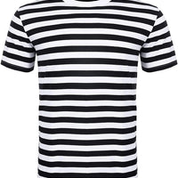 Black And White Striped T-Shirt