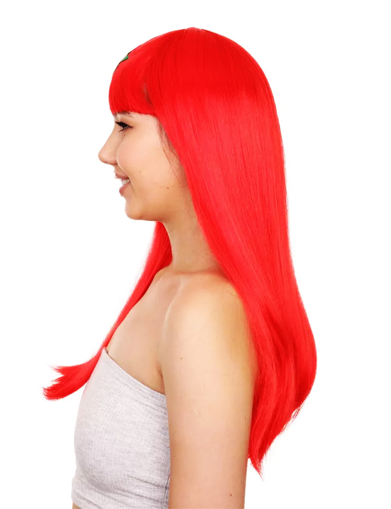 Red Long Bob Wig