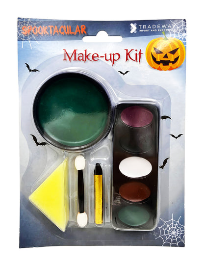 Halloween Face Paint Makeup Kit Of Vampire, Zombie & Witch