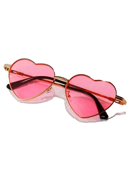 Rose Gold Frame Sun Glasses