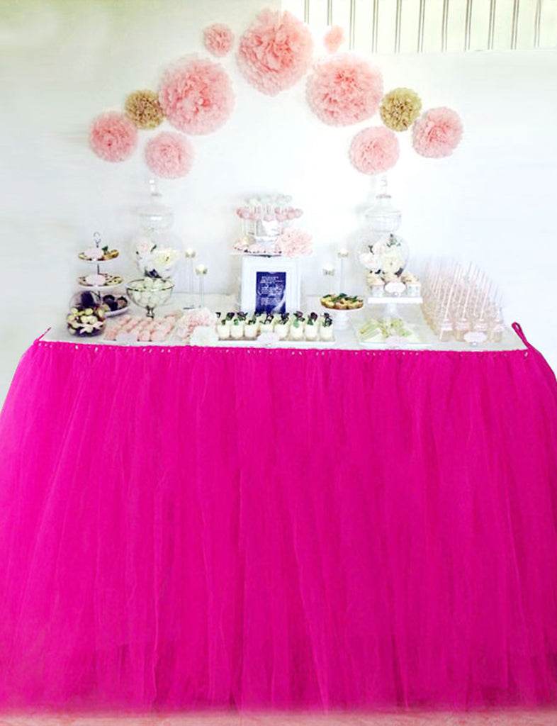 Party Organized Table Tutu Skirt - thefancydress.co.uk