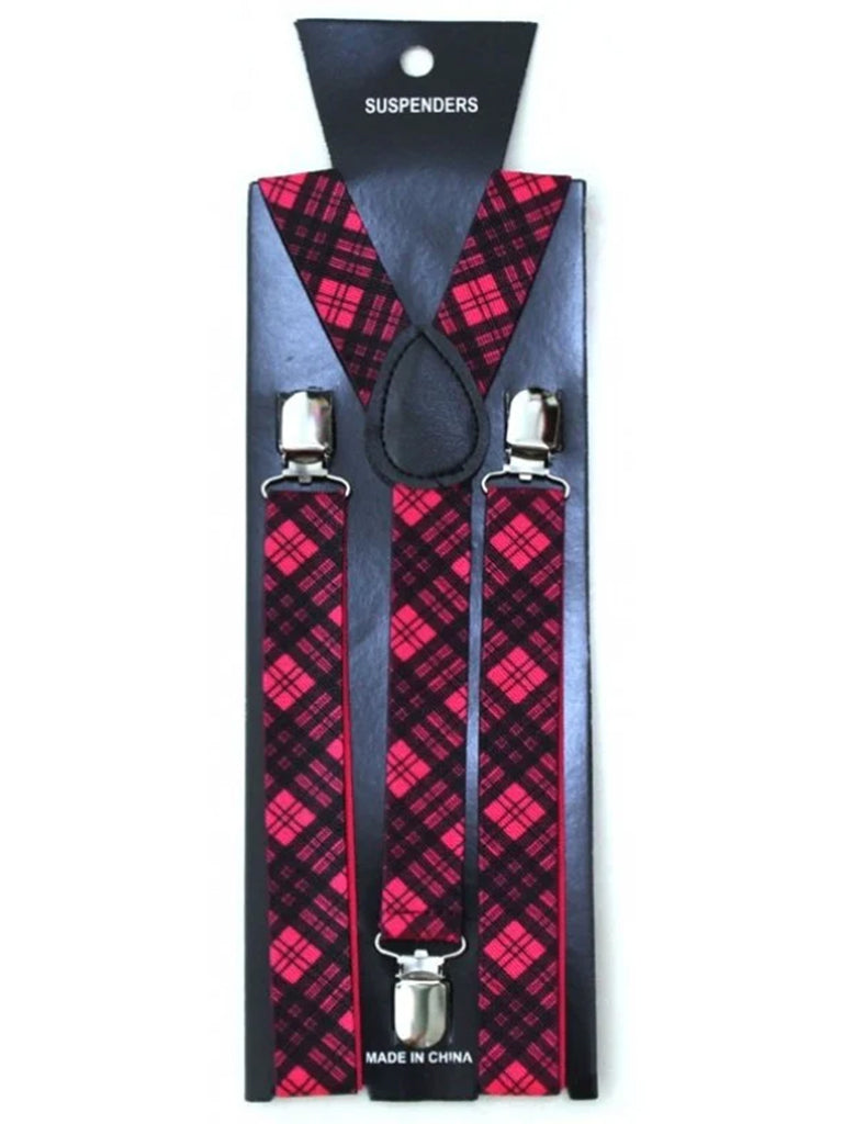 Adjustable Tartan Braces 2.5 cm