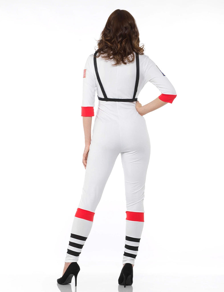 Womens Astronaut Space Suit Dress-up Costume