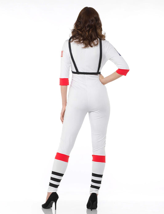 Womens Astronaut Space Suit Dress-up Costume