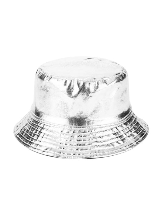 Adult Metallic Shiny Fisherman Bucket Hat