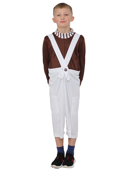 Boys Factory Worker Cpmplete Costume