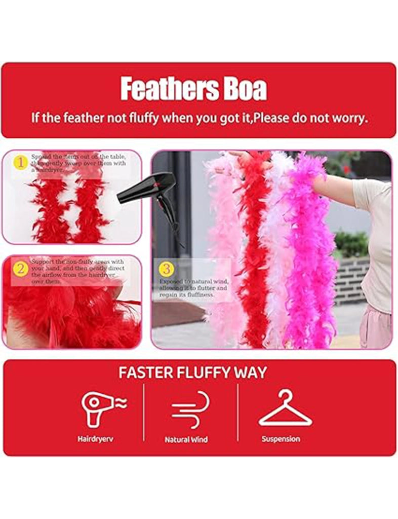 Unisex Feather Boa 150cm