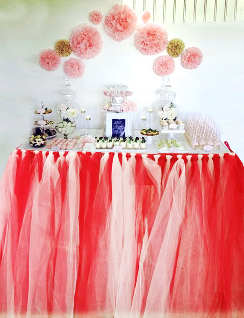 The Fancy Dress Party Organized Table Tutu Skirt