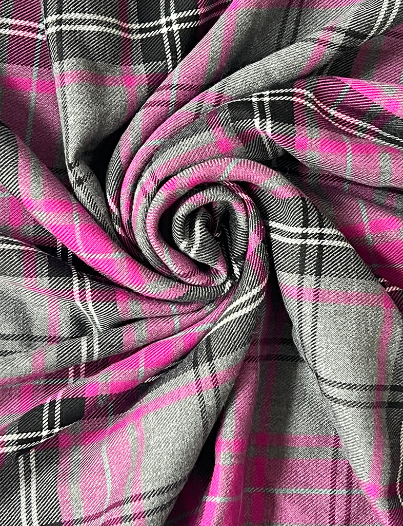 Tartan Open Fabric: Perfect for Decoration, Kilts, Skirts, and Bridal Wear