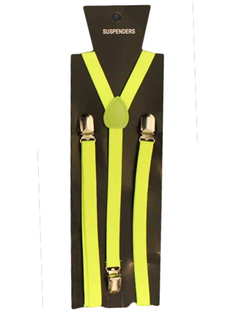 Adjustable Suspenders Plain Braces