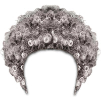 Afro Grey Wig