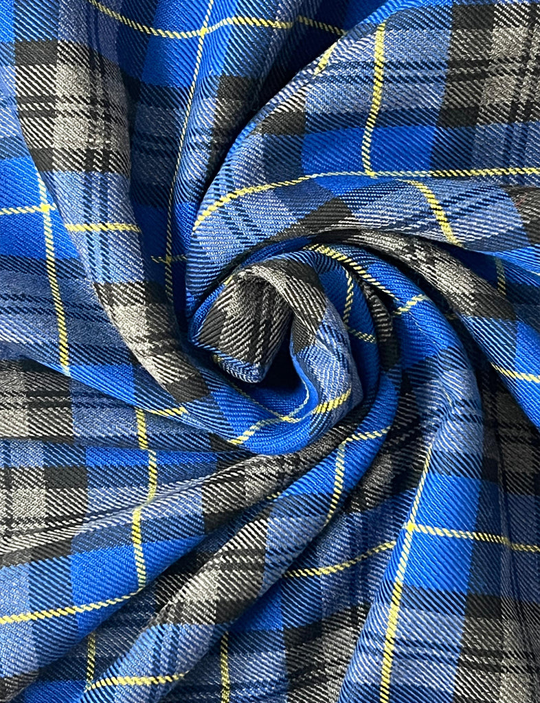 Tartan Open Fabric: Perfect for Decoration, Kilts, Skirts, and Bridal Wear