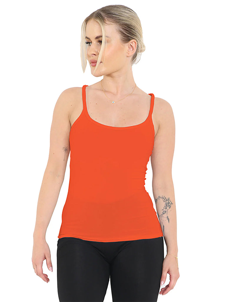 Women's Microfibre Vest Top orange