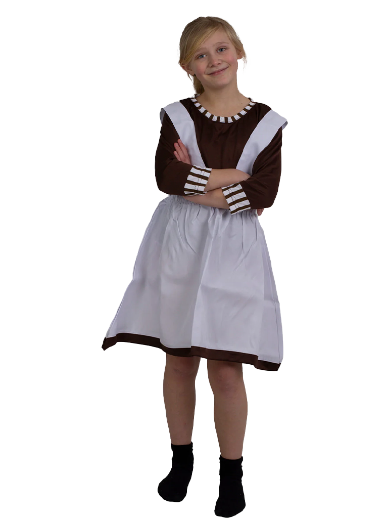 Girl's Factory Worker Costume