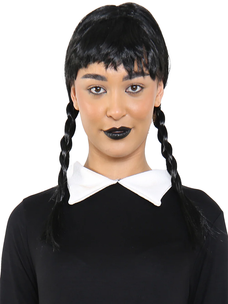 Gothic School Girl Wig (140 Gm)