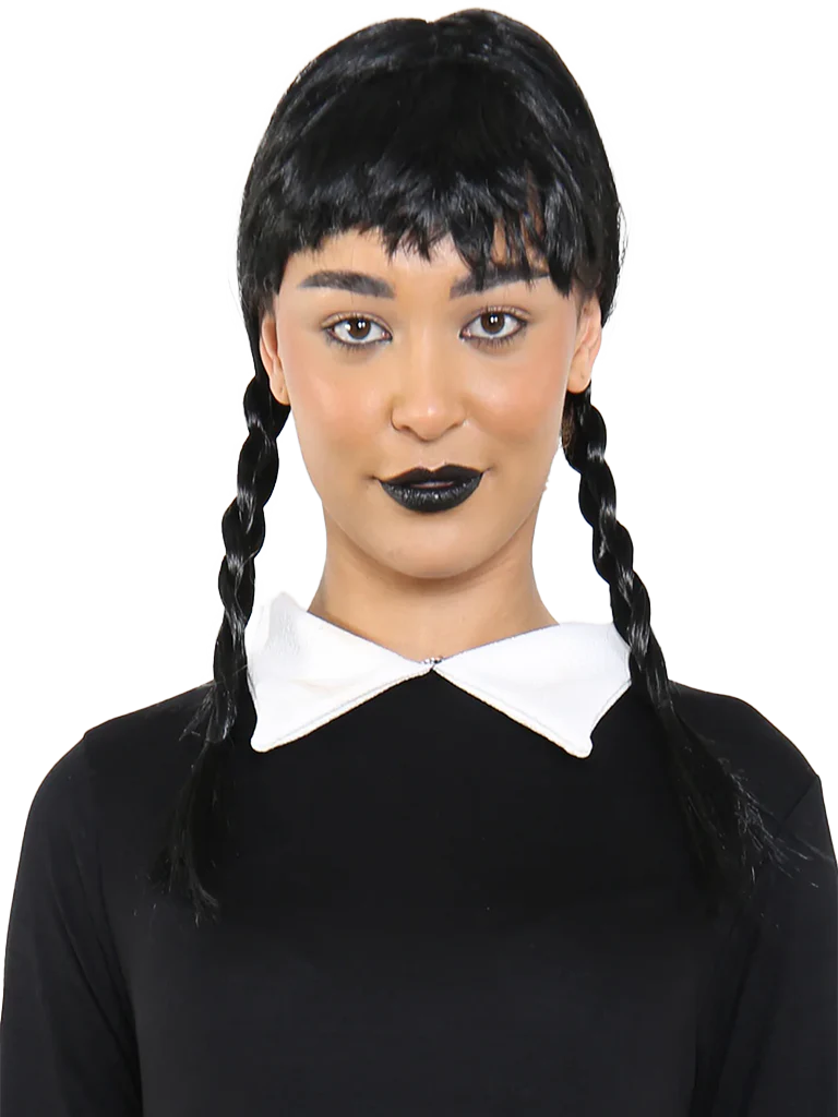 Gothic School Girl Wig (140 Gm)