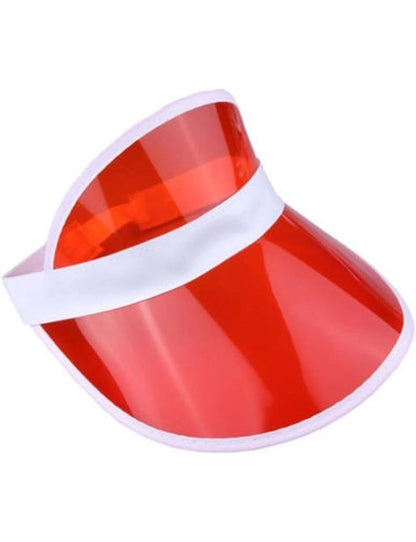 Unisex Poker Visor Hat red pack 1