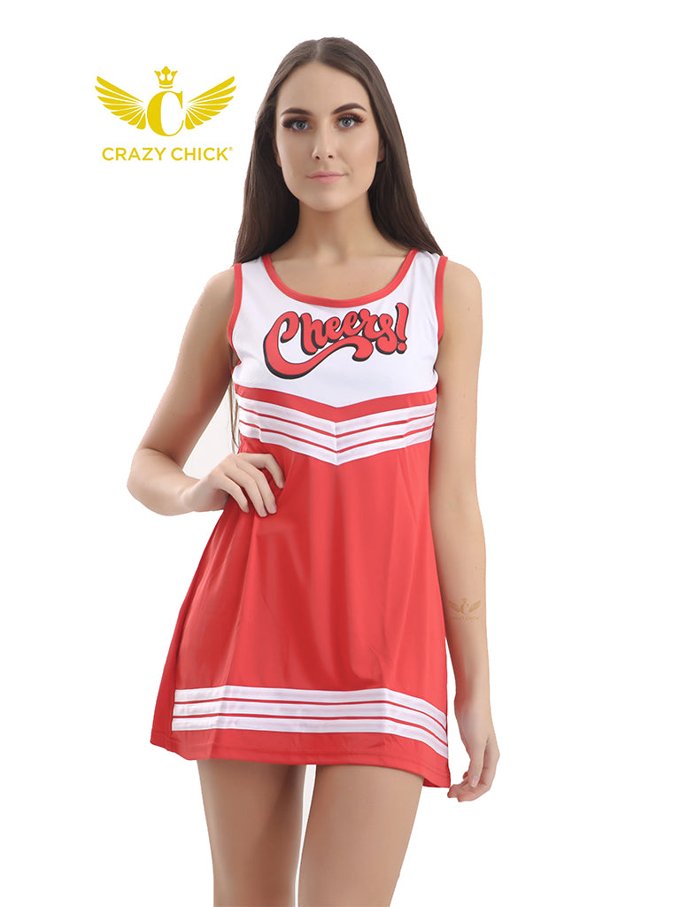 Adult Cheerleader Costume Outfit