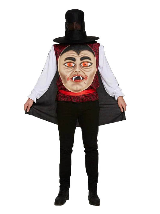 Vampire With Jumbo Face Costume - thefancydress.co.uk