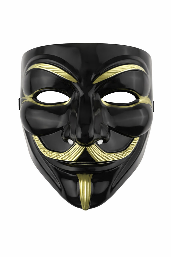 Anonymous Hacker-Vendetta Joker Masquerade Light-Up Face Masks