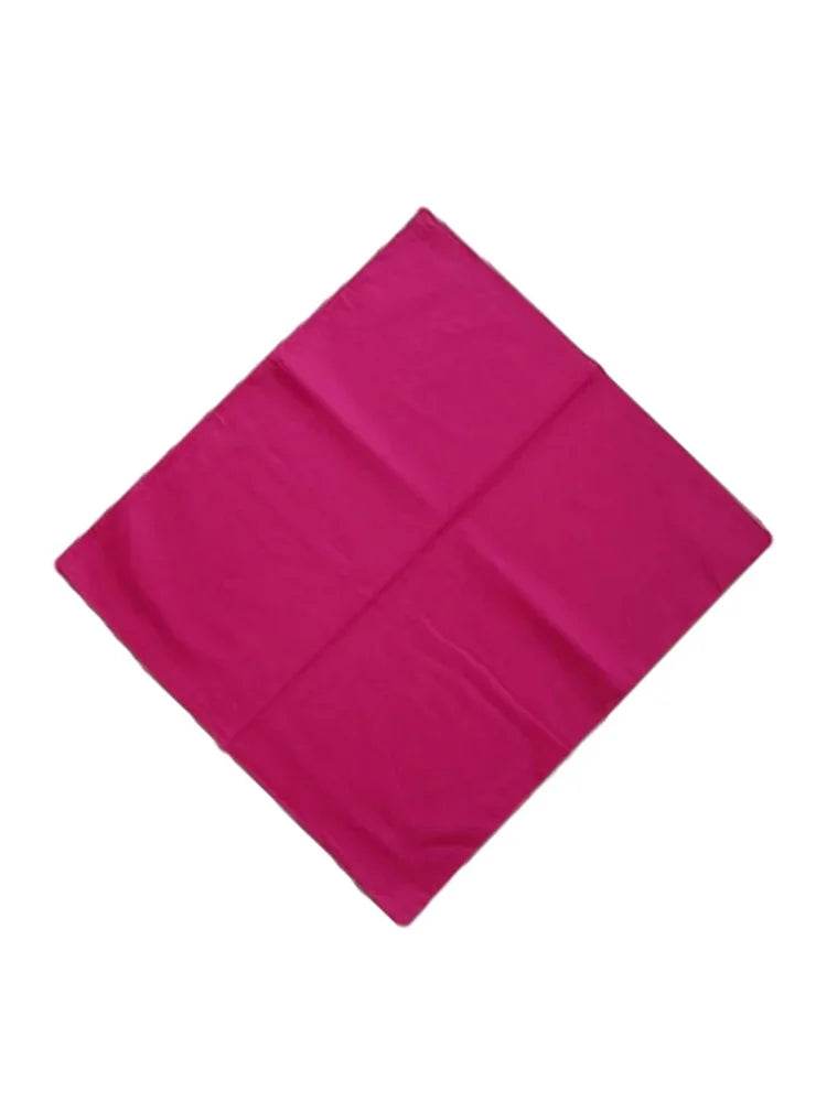 Plain Cotton Bandana – Versatile Headwear for All Occasions - thefancydress.co.uk