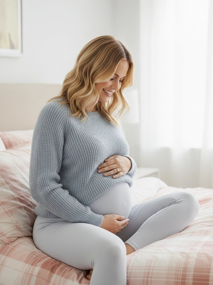 Women Full Length Cotton Maternity Leggings