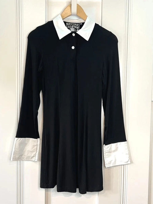 Halloween Wednesday Gothic School Girl Costume Set