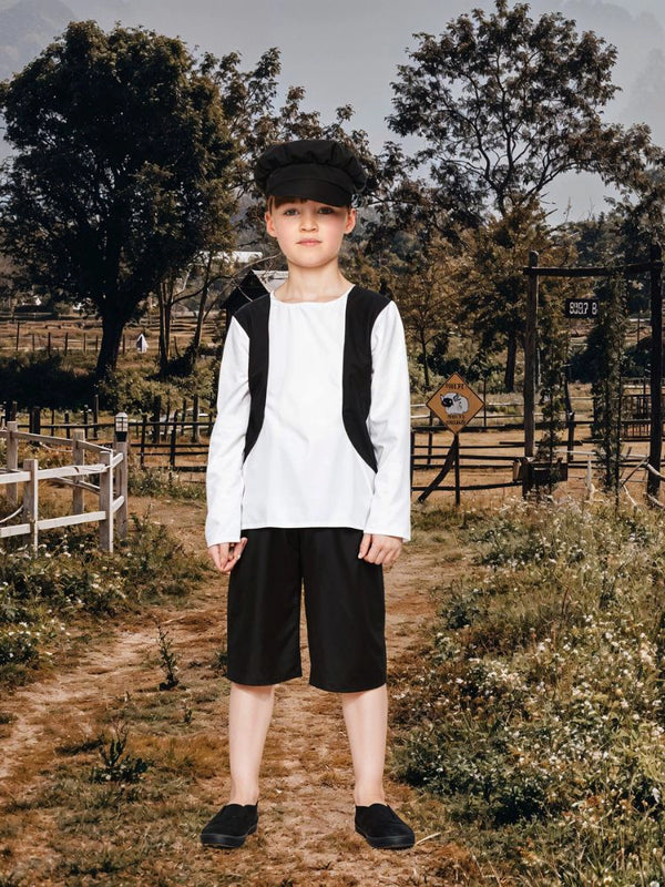 4PC Poor Boy Costume Set