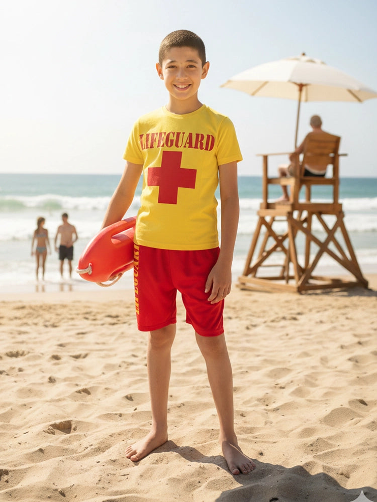 Girls Life Guard Costume