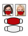 Unisex Cotton Face Covering With Filter Pocket