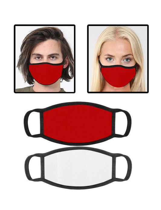 Unisex Cotton Face Covering With Filter Pocket
