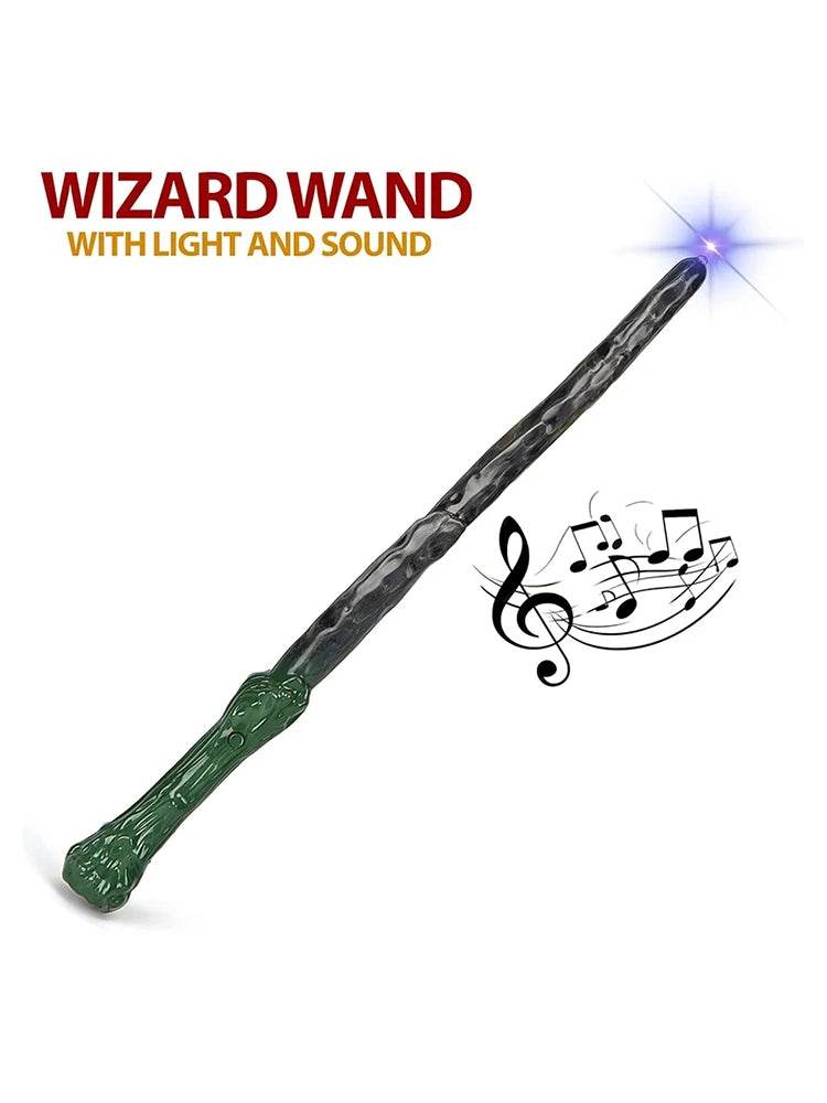 Wizard School Boy 4PC Costume Accessories Set - thefancydress.co.uk