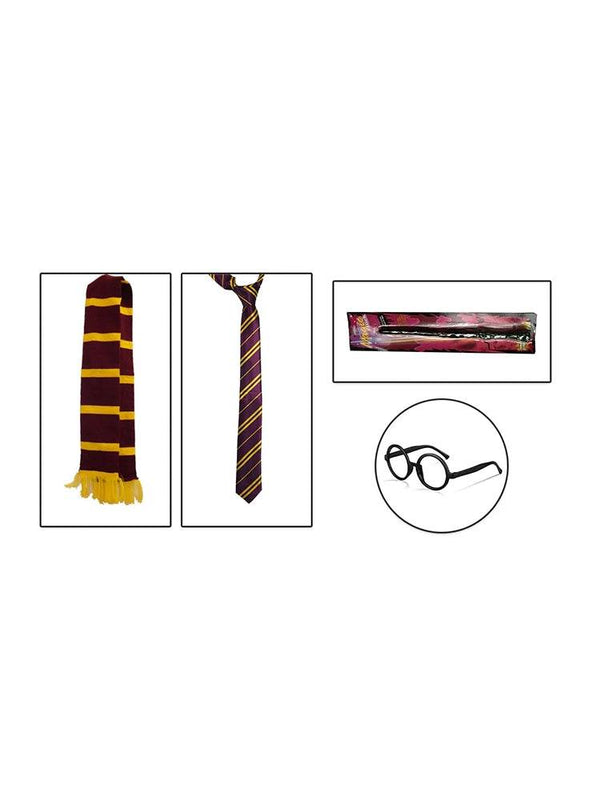 Wizard School Boy 4 Piece Set - thefancydress.co.uk