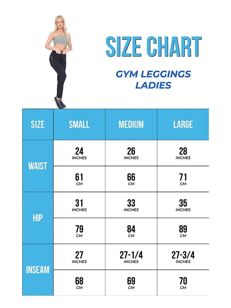Women Activewear High Waist Leggings Fitness Gym - thefancydress.co.uk