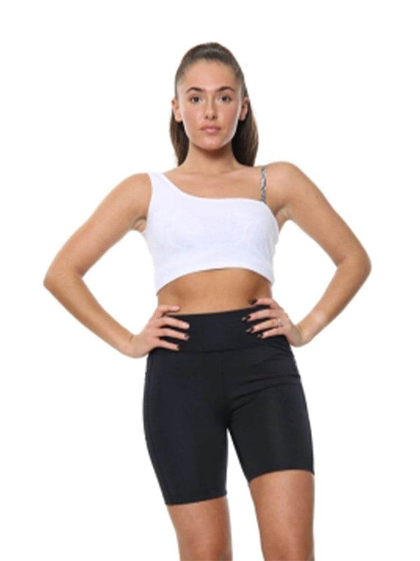 Women Cotton High Waist Anti Chaffing Shorts for Yoga & Gym - thefancydress.co.uk