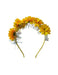 Women Girls LED Glowing Flashing Light Up Sunflower Headband