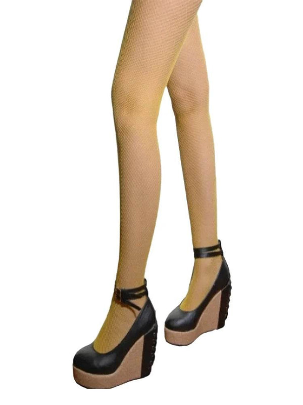 Women Overknee Fishnet Full Tights - thefancydress.co.uk