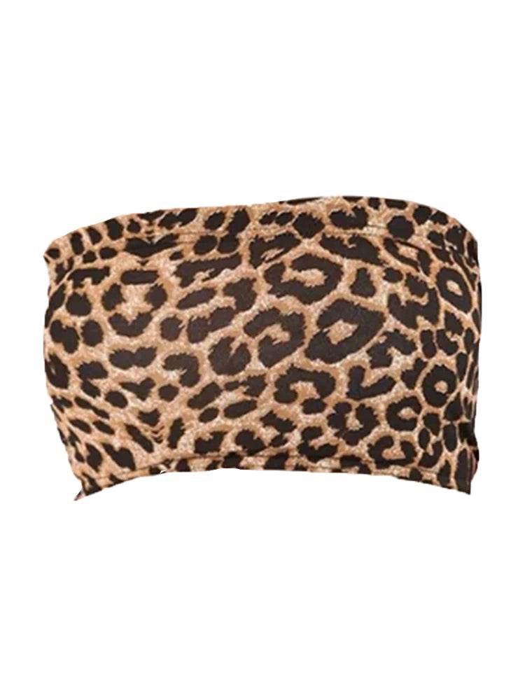 Women's Boob Tube Bandeau Crop Bra Top - thefancydress.co.uk