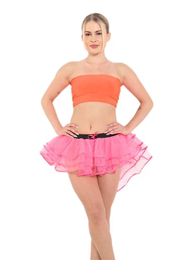 Women's Boob Tube Bandeau Crop Bra Top - thefancydress.co.uk