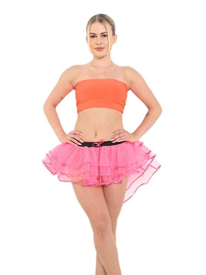 Women's Boob Tube Bandeau Crop Bra Top - thefancydress.co.uk