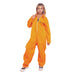 Women's Orange Prisoner Overall Jumpsuit