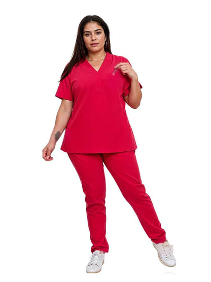 Women's Scrubs With Pockets Plus Size - thefancydress.co.uk