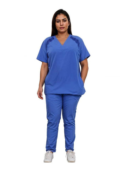 Women's Scrubs With Pockets Plus Size - thefancydress.co.uk