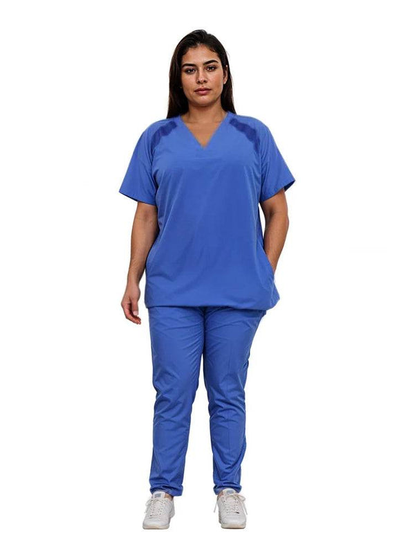 Women's Scrubs With Pockets Plus Size - thefancydress.co.uk