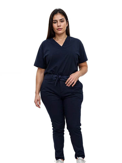 Women's Scrubs With Pockets Plus Size - thefancydress.co.uk