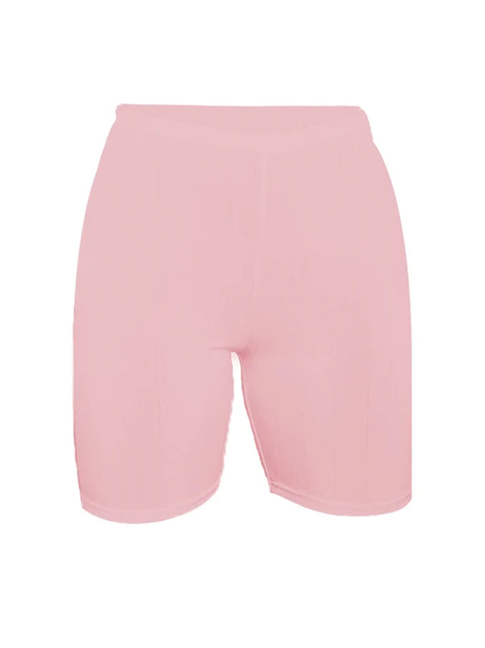 Womens Microfiber Stretch Cycling Shorts
