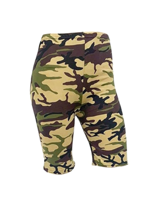 Womens Microfiber Stretch Cycling Shorts