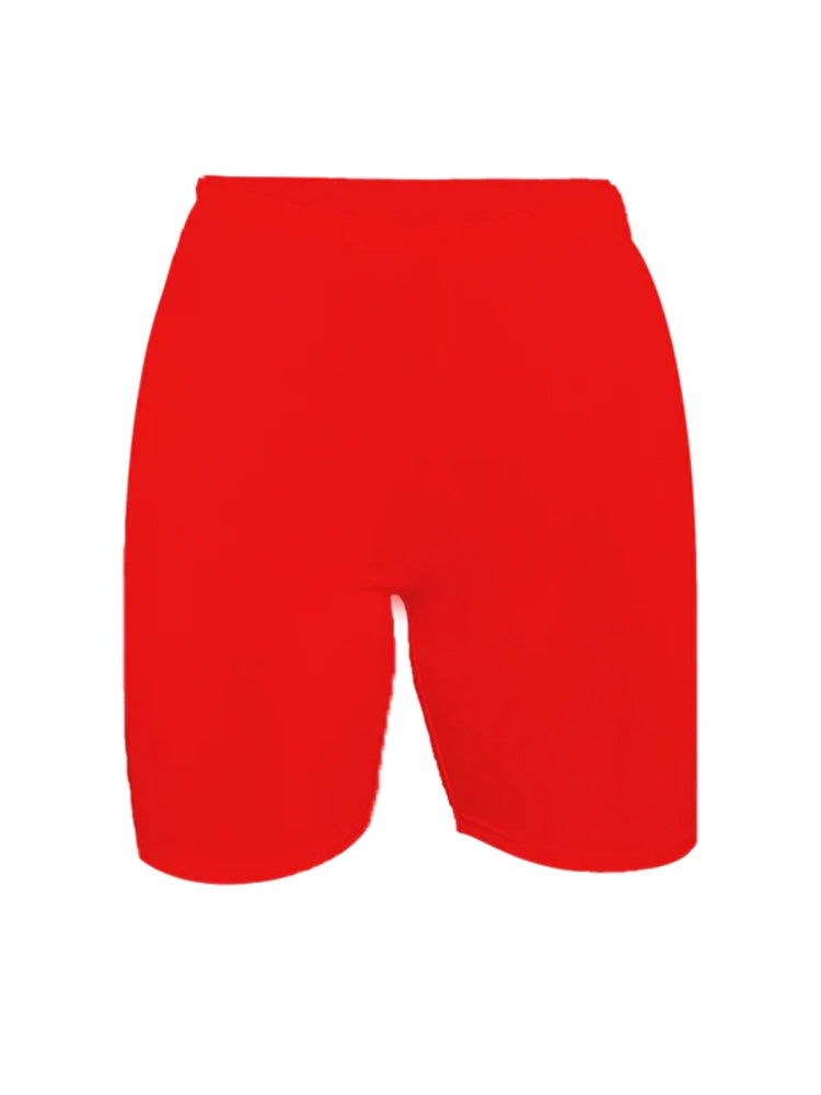 Womens Microfiber Stretch Cycling Shorts
